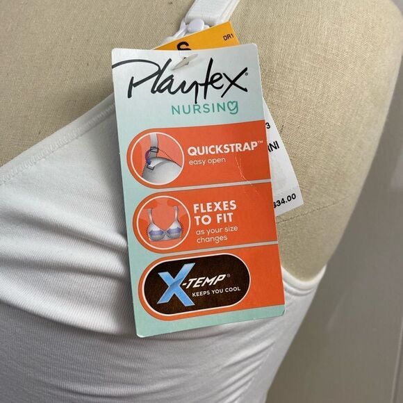 Platex | White Nursing Bra - Picture 3 of 8
